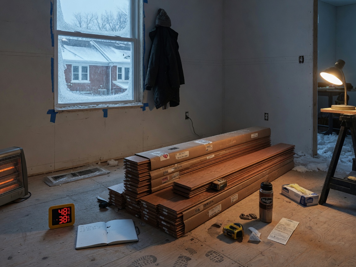 Acclimating Hardwood Before Installation During Louisville Winters