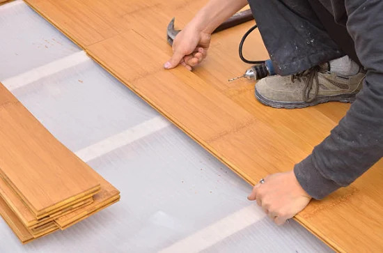 Click-Lock Bamboo Installation